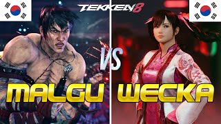 Tekken 8 🔥 Malgu (Law) Vs Wecka (Xiaoyu) 🔥 Ranked Matches