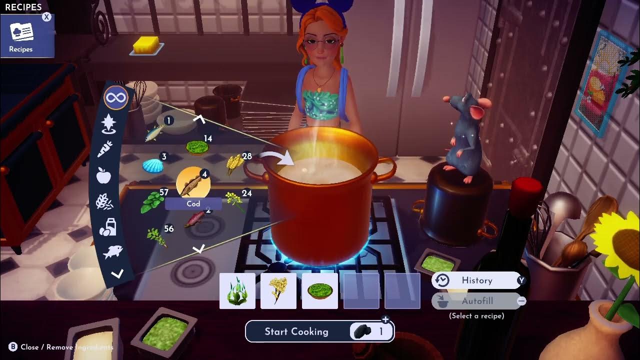 Disney Dreamlight Valley How to Make Tekka Maki - YouTube