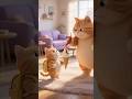ai cat and monkey funny video #funny #dance #cat #shortvideo