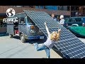 This is a Fully Solar Powered Electric VW Bus