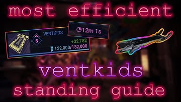 Most efficient Ventkids Standing Guide | Warframe