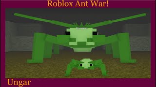 Playing Ant War on Roblox!