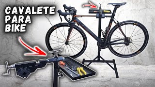 Suporte Profissional para Manutenção de Bicicletas #bikemaintenance #diy #bike #ciclismo