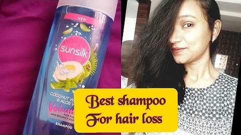 *HAIRLOSS*  TRY THE NEW SUNSILK SHAMPOO| REVIEW | MY EXPERIENCE| SHAMPOO FOR BOUNCY HAIR