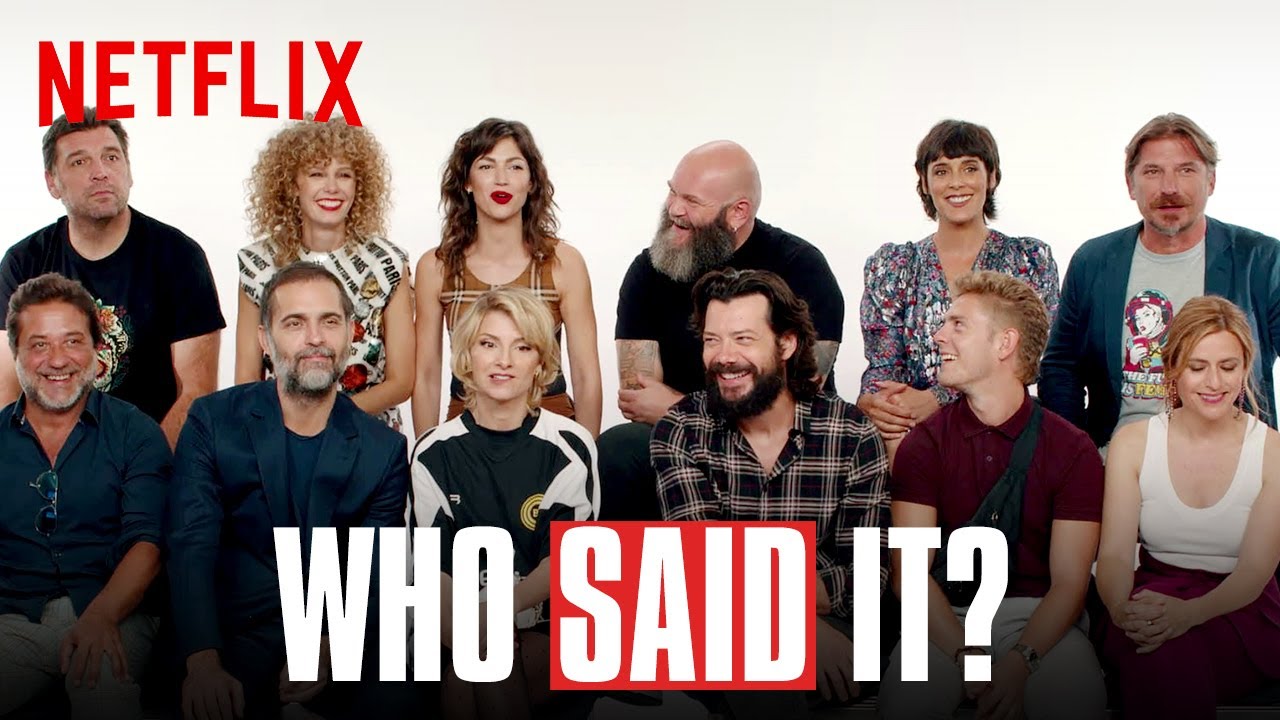 Download Money Heist Cast Plays 'Who Said It?' | Money Heist Part 5 Vol. 2 | Netflix India