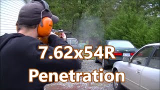 M44 Mosin Nagant Red Oak (Penetration Test)