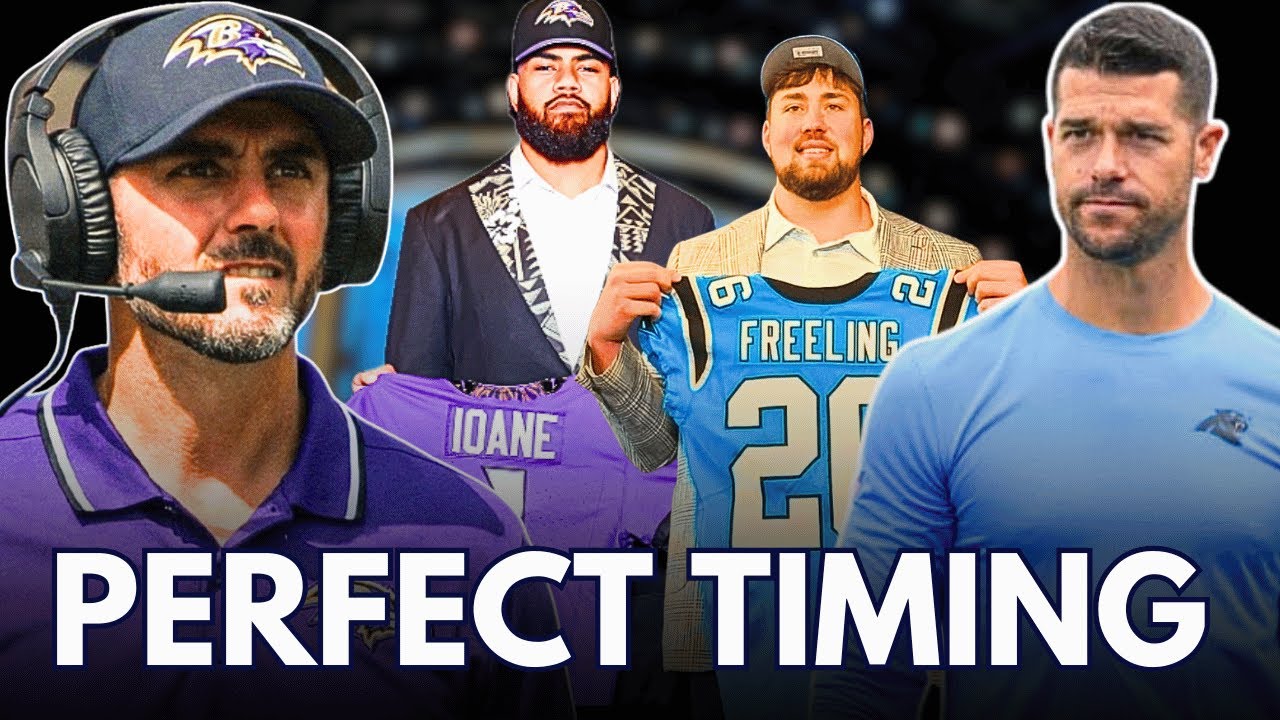 Things are SUDDENLY heating up for the Ravens and Panthers after the Draft...