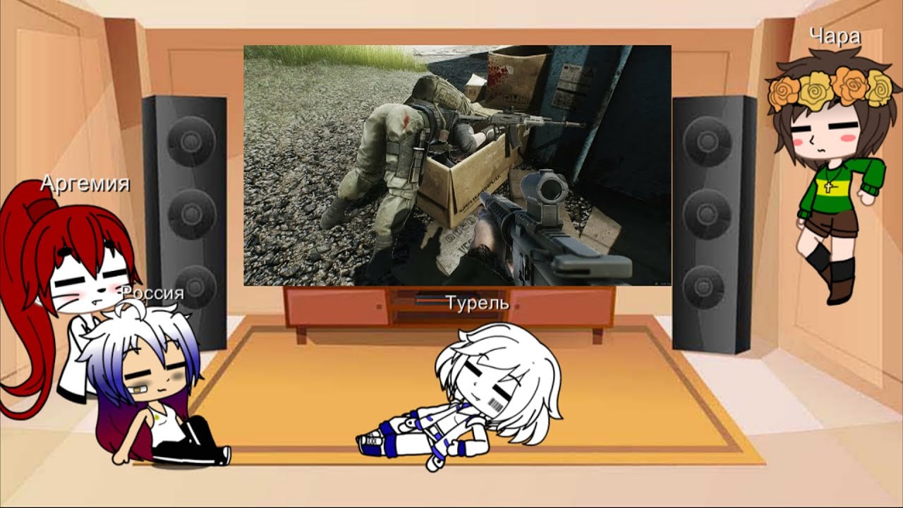 Реакция фандомов на Escape From Tarkov Ч.2 (votv, countryhumans, portal, undertale)