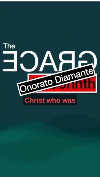The Grace Of Onorato Diamante 1 Cor 5 6 shorts YouTube the-grace-of-onorato-diamante-1-cor-5-6-shorts-youtube
