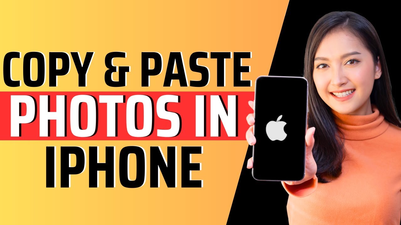 How to copy and paste photos in iphone - Full Guide 2024 - YouTube