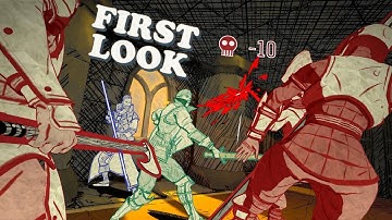 Knights In Tight Spaces First Look! | Amazing Tactical Deckbuilder!