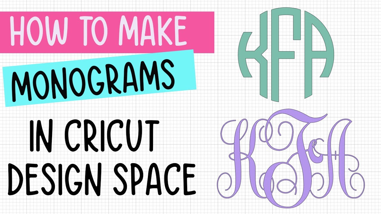 Cricut Split Monogram Tutorial + Free SVG! - Jennifer Maker