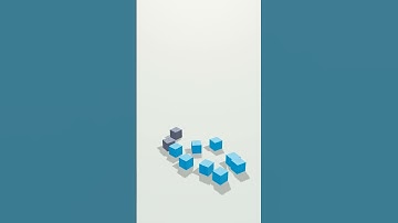 USB Drive Destruction - Voxel Block Collapse Animation