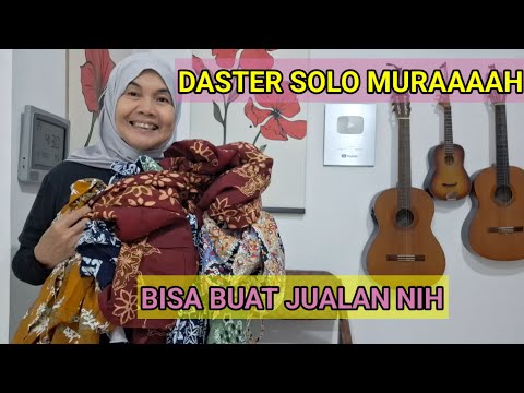 DASTER SOLO MURAH. COCOK BUAT JUALAN