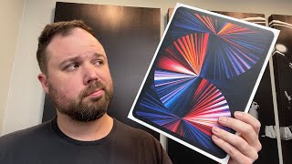 NEW M1 iPad Pro (2021) 12.9 - Unboxing \& First Impressions. DON'T BUY YET