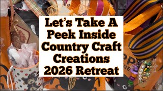 Information COME SEE! Inside Country Craft Creations 2026 Retreat. So Much Fun - Utah Shenanigans  Guide