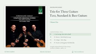 Rebay: Trio for Three Guitars | Chitarra Trio | Complete
