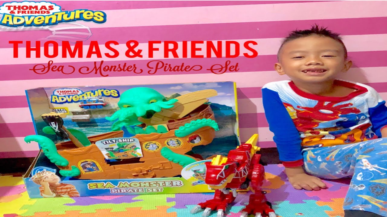Ethan’s Adventure with Thomas & Friends Sea Monster Pirate Set