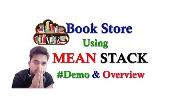 Angular 12 Book store project from scratch, MEAN Stack Project from scratch, Angular project Demo