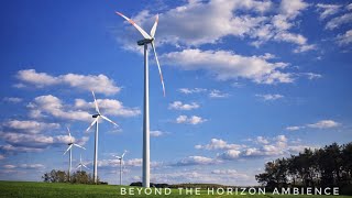 Wind Turbine Ambience β’ Soothing Windmill Sounds | 4K White Noise