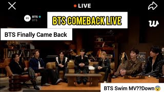 [March 20, 2026] BTS COMEBACK WEVERSE LIVE 🔴 bts weverse live 😍 bts swim mv ☺️ bts live
