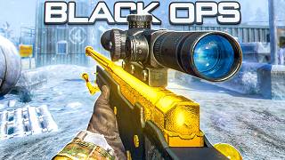 Black Ops 1 Sniping is FIXED, so I unlocked the L96A1..