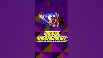 HIDDEN Hidden Palace Secret #sonic #sonic2 #sega