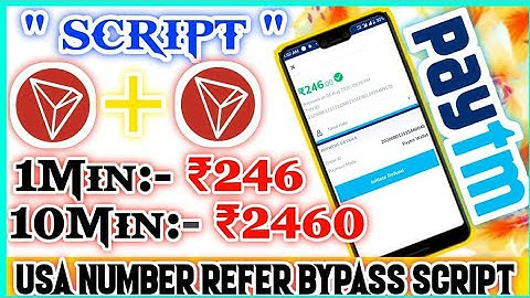 💞 Refer bypass script | instant payment | 1 Number =10 Rs | Technical Earning Zone |