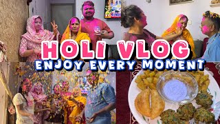 Happy Holi Everyone Humne Khelo Fullo Se Holi Resham Vlog