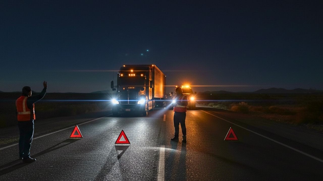 Pararon mi camión en un retén falso, pero ya era demasiado tarde para escapar