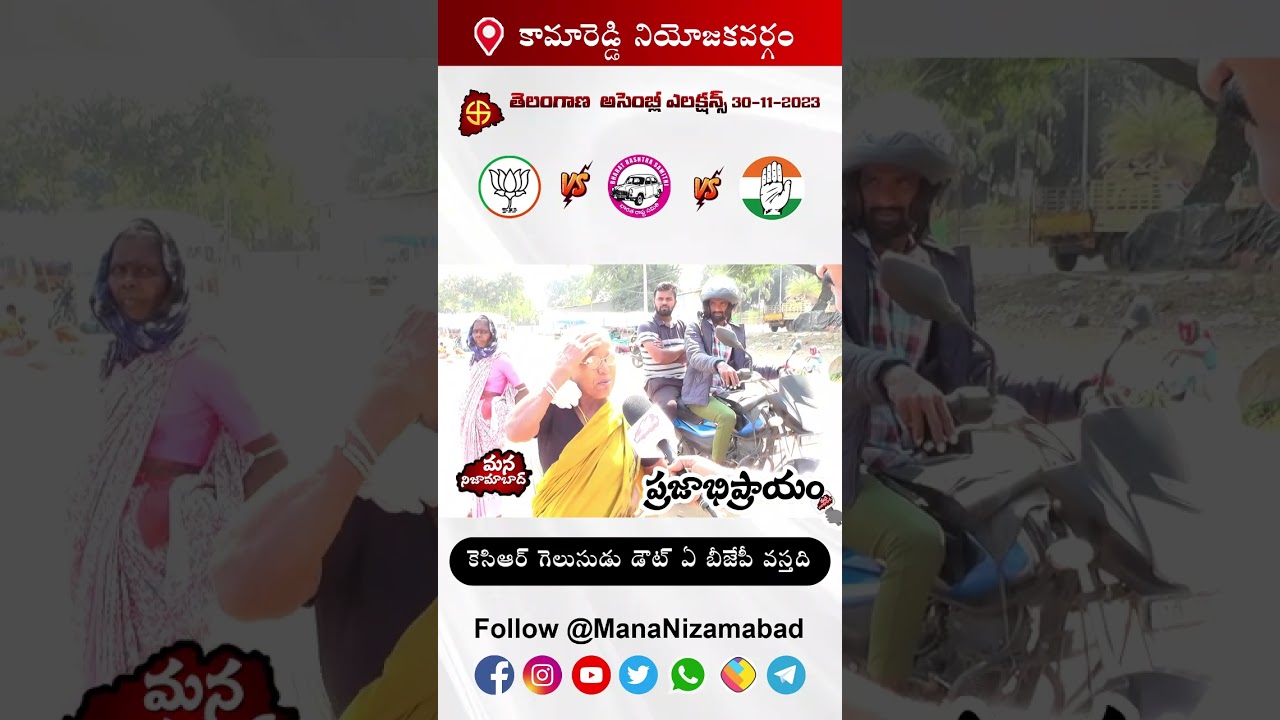 Doubt if KCR wins BJP will come| Mana Nizamabad | 