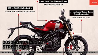 PRICE AND SPCES OF THE NEW 2022 HONDA CB150R STREETSTER