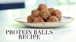 Easy Nutritious Snack: Almond Butter and Date Protein Balls Recipe