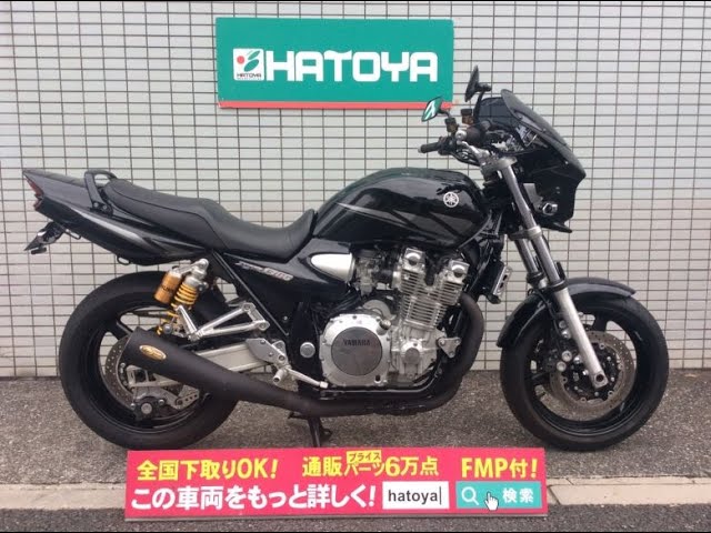 Yamaha XJR1300 2005年モデル ノジママフラー エンジン音 - YouTube