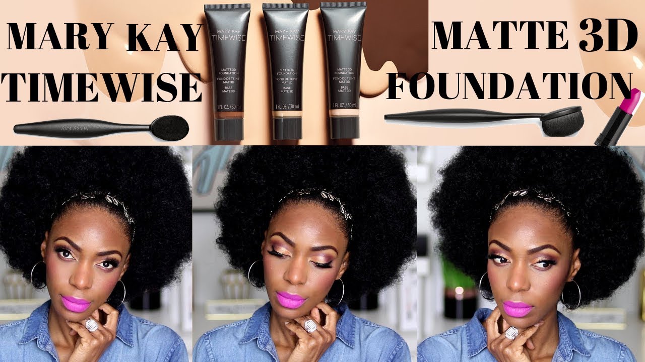 Timewise Matte 3d Foundation Color Chart