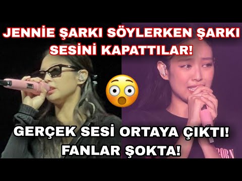 Jennie'nin gerçek sesi ortaya çıktı!