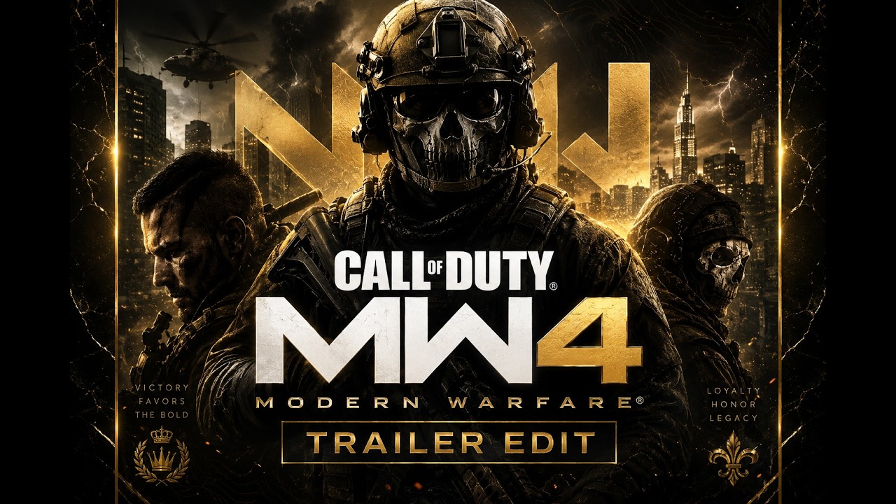 Call Of Duty MW4 Trailer Edit 4k | Luxurious Edits | @CallofDuty | @PlayStation