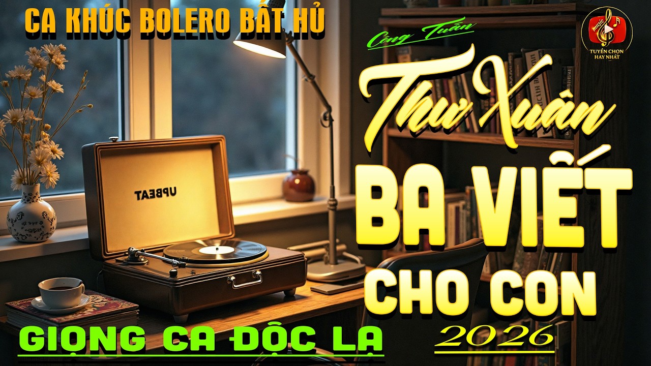 Thư Xuân Ba Viết Cho Con ➤ LK Bolero Nhạc Lính Công Tuấn 1975 Tuyển Chọn 2026 HAY NHẤT MỌI THỜI ĐẠI