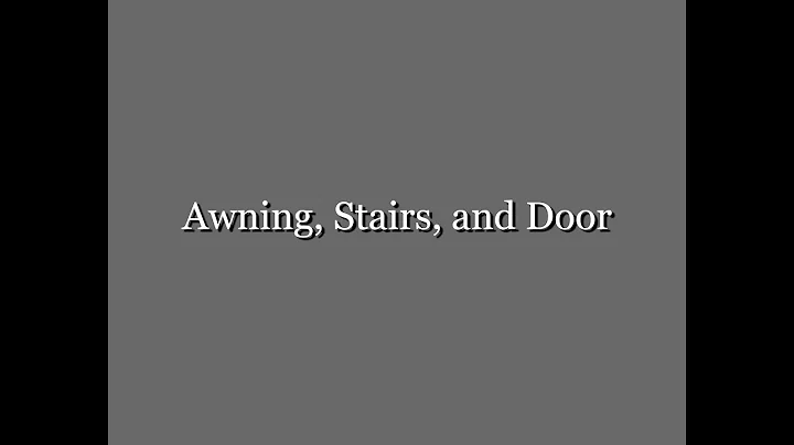 Sumner RV Trailer Walkthrough - Awning, Stairs, an...