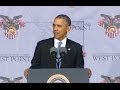 President Obama Speaks to West Point Graduates