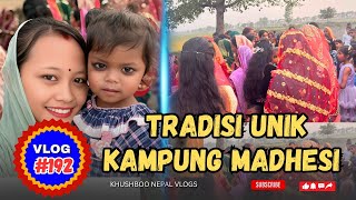 Tradisi Kampung Madhesi Saat Tetangga Satu Kasta Mengadakan Pernikahan