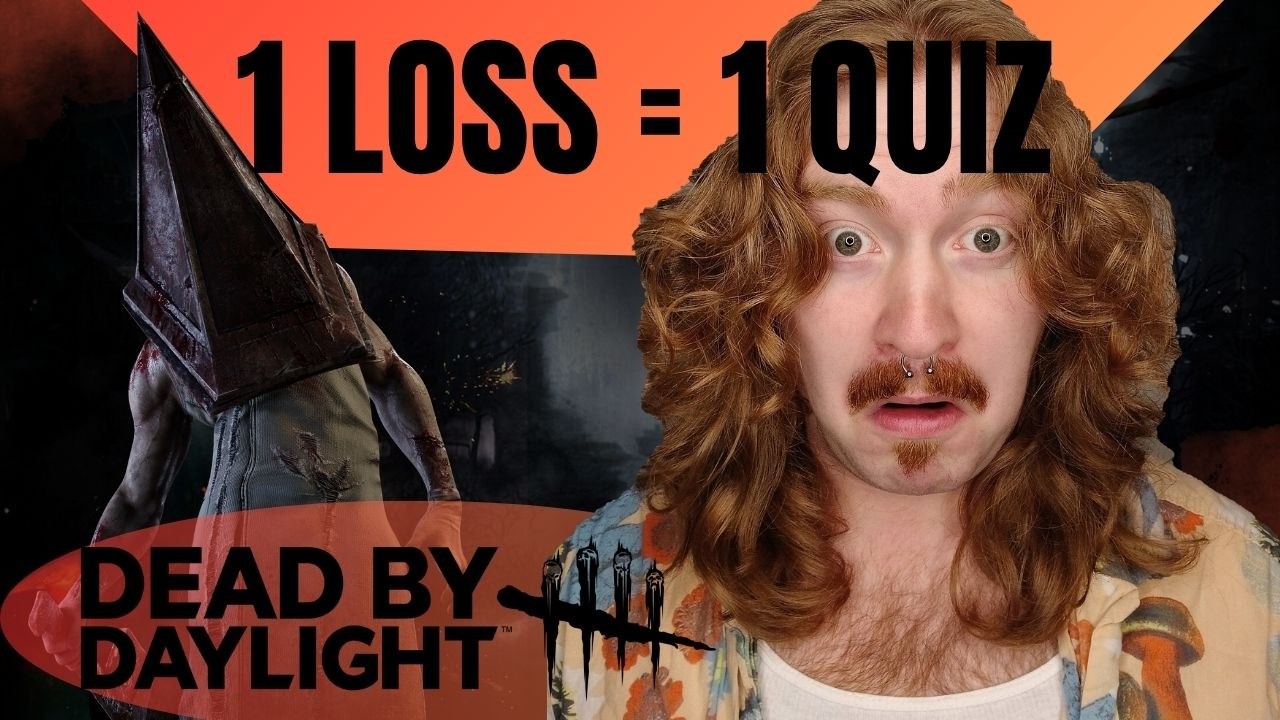 Playing DEAD BY DAYLIGHT for the FIRST TIME (1 QUIZ PER LOSS) - YouTube