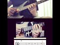 Synyster Gates (Avenged Sevenfold) playing with himself on guitar