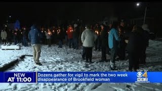 Dozens gather for vigil in Brookfield for missing woman Brittany Tee