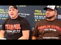 TEAM PAUL! BJ Flores &amp; Jacob Chavez RESPOND to Tyron Woodley comments, break down bout &amp; Tommy Fury