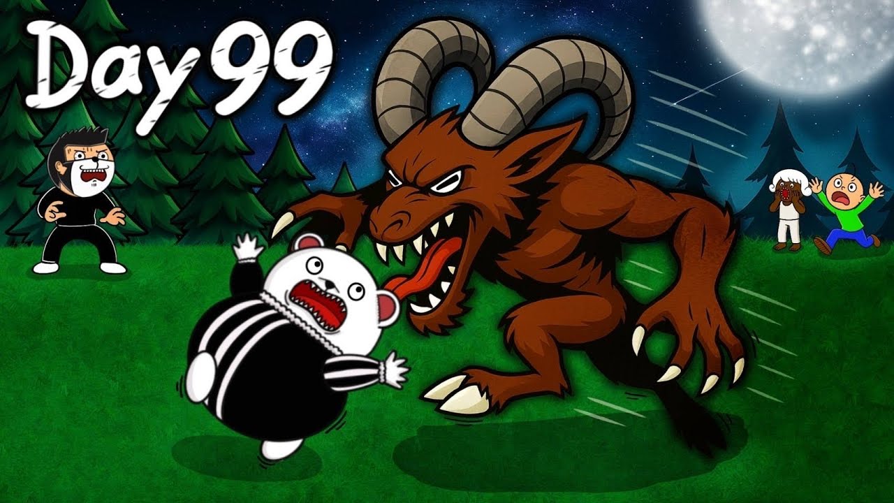 หนีปีศาจแพะในป่า 99 คืน 🌳 Roblox