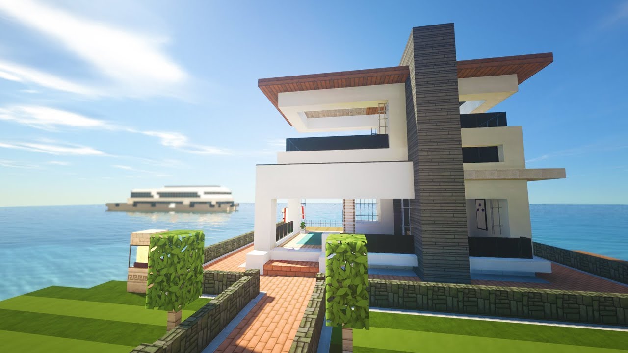 minecraft modern house texture pack