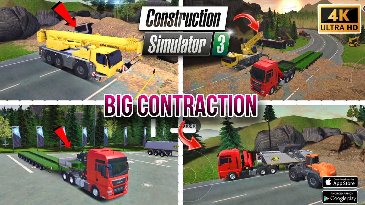 contraction simulator 3 gameplay video||big contraction worke ||#androidgameplay #gaming 