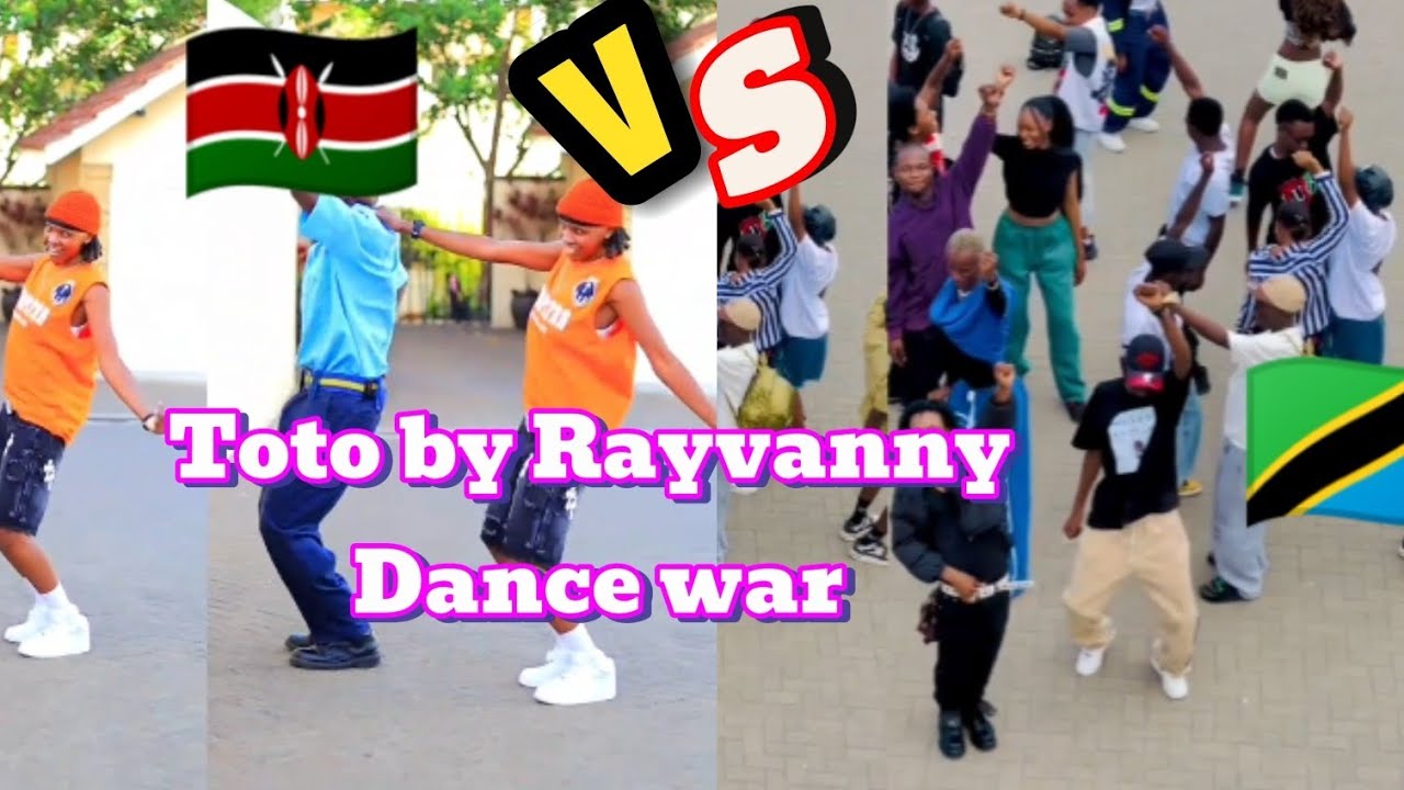 KENYA 🇰🇪 vs TANZANIA 🇹🇿 DANCE WAR 🔥 | Toto by calad ft rayvanny dance Challenge Compilation