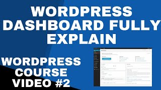 WordPress Dashboard Fully Explain | WordPress Course | Part # 2 | Sharry Tech